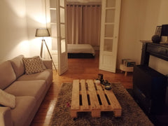 Enjoy my cozy, bright and beautiful 70m2 appartment in the heart of Châtelain ne Brussels, Belgium Cozy and bright 70m2 appartment in Châtelain. Entire rental unit vacation rental 42357095