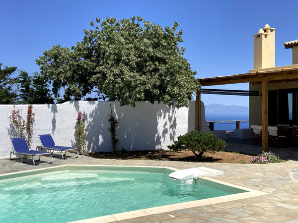 Entirely renovated house, sublime sea view, private swimming pool (not shared),   Mili's House with private swimming pool, sea view Entire home vacation rental 47780530