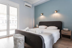 Private bedroom in 3-BR shared apartment on the top floor in the city centre. It Moscow, Moscow, Russia Room with terrace in Exarcheia Private room in rental unit vacation rental 36174176