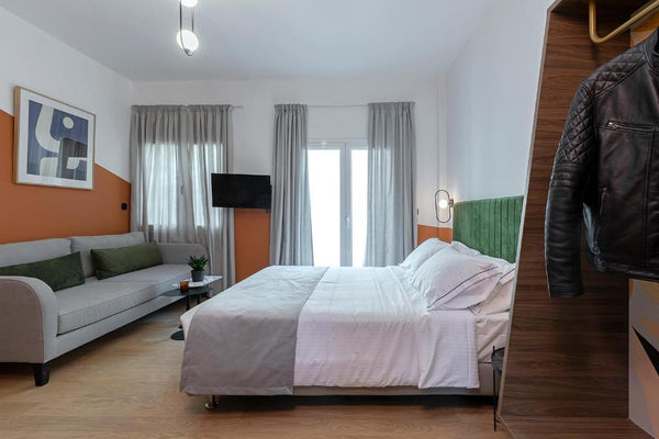 This type of room, concerns an apartment with a window on the side of the buildi GR King Studio with Sofa Bed by Acro Urban Suites Room in aparthotel vacation rental 49765750