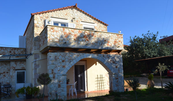 The traditional cretan stone house “Roumpis” is located in the wonderful, pictur Chania, Greece Rumpis traditional stone house Earthen home vacation rental 22722216