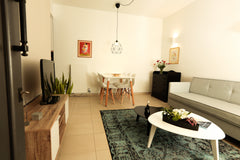This secluded modern one bedroom apartment consists of a bedroom with a king siz Heraklion, Greece Katia's Peppertree Apartment Entire rental unit vacation rental 30875230
