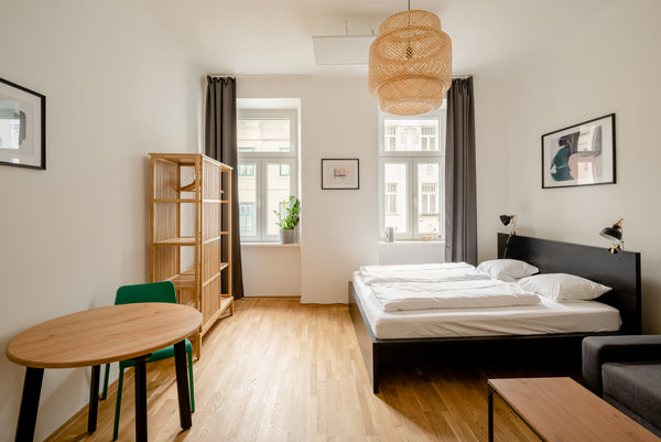 Die Wohnung befindet sich in einer von Einheimischen sehr geschätzten Gegend. In Vienna, Austria Hip and new renovated studio near downtown Entire rental unit vacation rental 44483513