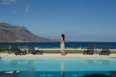 Larimar Luxury Sea View Villa is located on an ideal spot, just 3km West of Kiss Kissamos, Greece Larimar Luxury Sea View Villa Entire villa vacation rental 42428128