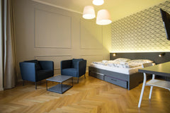 DESIGN Studio w/separate fully equipped Kitchen & Balcony located in ART NOUVEAU Prague, Czechia Design Studio Anděl ◆ WalkScore 99% | Balcony Entire rental unit vacation rental 16438657