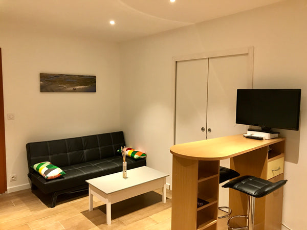 Appartement rénové et tout équipé de 30 m2 situé à 5 min à pieds de la gare St J La Roche-sur-Yon, France Appartement rénové proche gare. Entire rental unit vacation rental 19161295