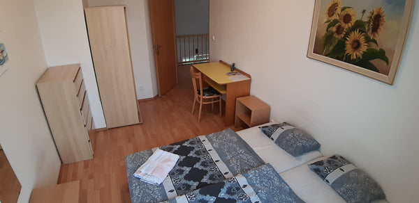 Quiet part of the city, 30 mins to centre by public transport. Close to airport   Private room with sunny roof terrace and WiFi Private room in condo vacation rental 51748683