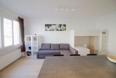 This studio is completely renovated, and very bright and is located  in the hear Brussels, Belgium Apartment perfectly located - Place Jourdan Entire rental unit vacation rental 49455058