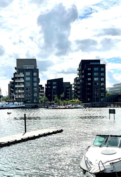 Spacious modern apartment (100 sqm) with lots of light and balcony with water vi  Modern 2 bedroom w. water view + balcony Entire condo vacation rental 647841884167583090