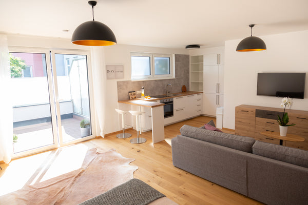 Lehne dich zurück und entspanne dich – in dieser ruhigen, stilvollen Unterkunft.  Apartment mit Terrasse Entire condo vacation rental 687679404133293479