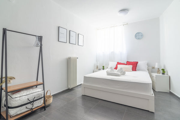 The apartment is semi-basement and it’s located in the City of Heraklion, on a q  Red Apartment Heraklion Entire condo vacation rental 52131679