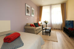 Studio apartment situated in Art Nouveau building reconstructed in 2016 on Mácho Mníšek pod Brdy, Czechia Machova 19, # 17 Entire rental unit vacation rental 40719589
