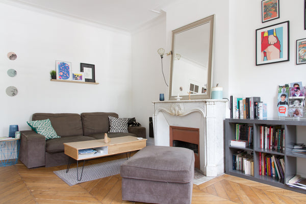 Charming typical parisian flat, well located next to the Bassin de la Villette.  Paris, France Charming 90m2, 3 bedrooms in Bassin Villette Entire rental unit vacation rental 19133834