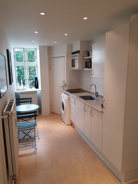 This 55 m2 apartment is located in the center of Nørrebro, close to cafes, bars, Copenhagen, Denmark Cozy 2-room apartment by Sct. Hans Square Entire rental unit vacation rental 39214649