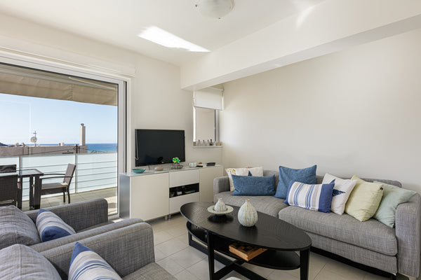 This beautiful house is decorated tastefully, in a summery style. The Sea view i Rethimnon, Greece PP 9/70 next to the pool with Sea View Entire home vacation rental 53929523