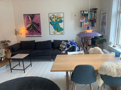 Our flat is located on a quiet street in popular Vesterbro and has all the ameni Copenhagen, Denmark Light and comfortable 2 BR Entire rental unit vacation rental 1265742