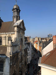 Dans un quartier branché entre la Grand Place et la Place Fontainas, studio tout Brussels, Belgium Jardin des Olives 4 - Studio with wonderful view Entire serviced apartment vacation rental 49085511