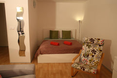 The Apartment is situated next to the underground station line B - Invalidovna.  Prague, Czechia Perfect Studio with great view Entire rental unit vacation rental 4192947