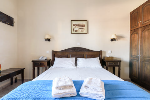 A newly renovated private room  within a small complex of apartments, with a pri Greece Oia Santorini studio shared pool & breakfast Entire rental unit vacation rental 50128797