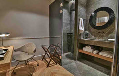 The Perla Suite inspires finesse through its intertemporal wooden features and t Athens, Greece Perla Luxury Suite Athens City Center Patio View Private room in bed and breakfast vacation rental 52063494