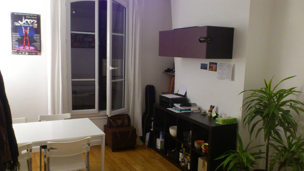Nice 64m2 flat fully furniture, well organized, brightfull and quiet with a huge Paris, France Paris, Flat for Christmas Holydays! Entire rental unit vacation rental 4823376