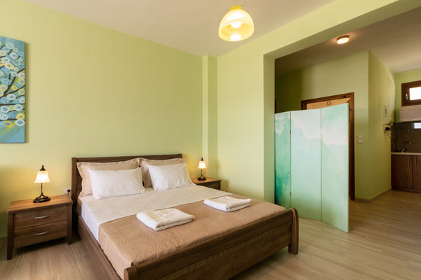 Welcome to Anasa!<br />A sunny place with spectacular views of the South Cretan  Ierapetra, Greece Anasa Natur villa studio +pool +courtyard+panorama Entire rental unit vacation rental 24381154