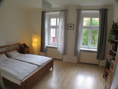 New spacious garden view room in classical Prague's house. 14 minutes to the cen Czechia Spacious garden view room, 14min to the center. Private room in townhouse vacation rental 19104408