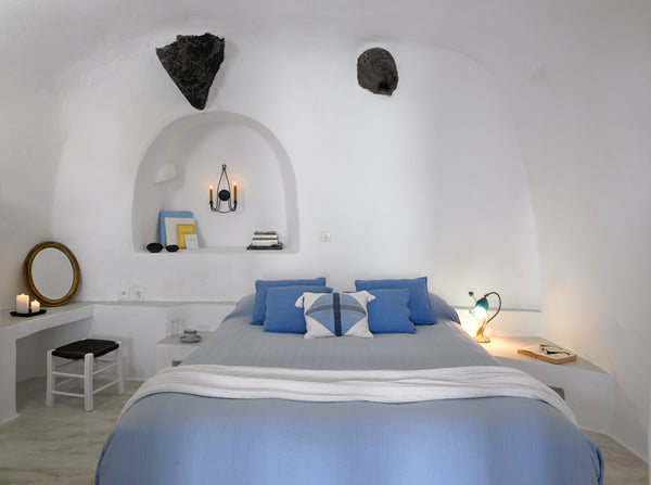 A large two-space cavernous apartment, restored from an original two century old Greece Superior Cave House Suite Room in boutique hotel vacation rental 24588847