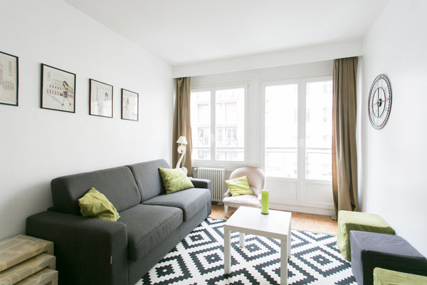 We rent a room in our apartment. The room is quiet. We are 2 sisters and it's a  Paris, France Room only 15 minutes Eiffel Tower Private room in rental unit vacation rental 5409060