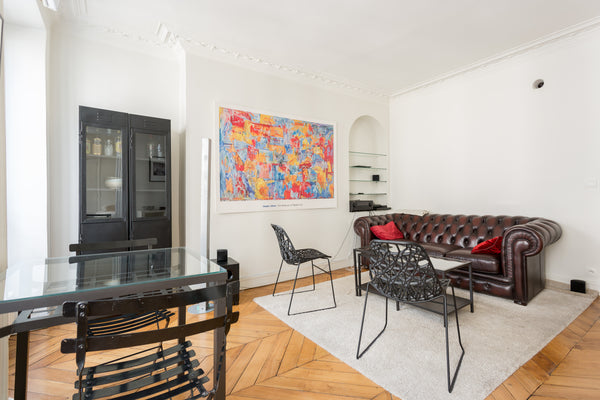 In the heart of a young and dynamic district 1 bedroom appartement. The flat was Paris, France Great West Parisian Apt with cachet Entire rental unit vacation rental 5580399
