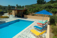 A countryside villa in the Gallos region of Crete in Greece, it accommodates up  Zürich, Switzerland Beautiful villa, swimming pool, sea view near village not far from Rethymno, NW Entire villa vacation rental 29649565