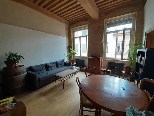 Appartement canut de 65m², agréable et fonctionnel, au 2ème étage, dans l'un des Lyon, France Appartement T3 typique Croix-Rousse Entire rental unit vacation rental 50989319
