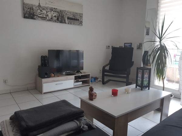 Appartement de 40m2 avec un grand balcon et une place de parking intérieur. L'ap Villeurbanne, France Appartement T2 avec garage, proche de Part Dieu Entire rental unit vacation rental 34458096