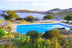 The house is by the sea, has 3 bedrooms, which all 3 have an amazing sea view an  Apollon House on the Sea with Private Pool & Beach Cycladic home vacation rental 32442506
