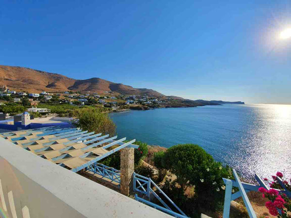 This house has an amazing view big balcony ideal for relaxation. You can spend h Greece Amazing view - beachfront fully equipped house Entire home vacation rental 51783446