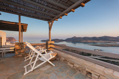 This beautiful traditional villa, thought to its last decorative detail, offers  Milan, Italy Villa Anemolia, the best sunset view in Antiparos Cycladic home vacation rental 28091410