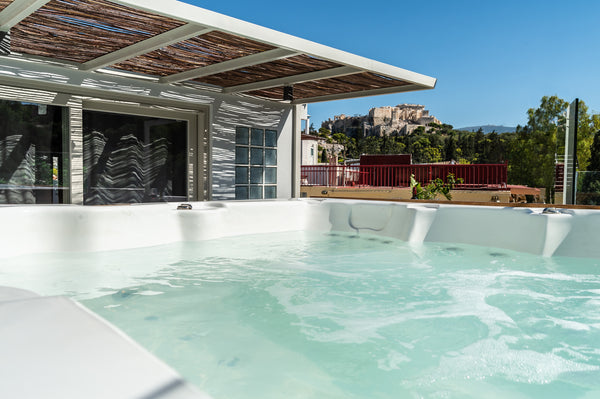 Exquisitely designed and beautifully furnished, our magnificent Sidewalk Grand H Athens, Greece Grand House - Acropolis Luxury 5-Bdr Suite with outdoor Jacuzzi Entire rental unit vacation rental 29895521