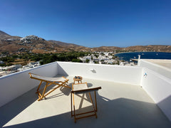 Fully renovated by an award-winning Greek architect in 2020, this 2-bedroom 2-ba London, United Kingdom Two terrace beach house with best views on Serifos Cycladic home vacation rental 37387456