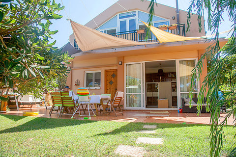 Beautiful and comfortable house with groundfllor 105 sqm  and big loft 60sqm. It Chania, Greece villa Gerani  30m From The Beach,Sleeps 6 Entire home vacation rental 14496934