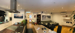 Penthausartige Luxuswohnung- ca. 120 qm- in Wiens Industrieviertel, 2 Balkone, r Vienna, Austria Penthouse Feeling, Blick übers südliche Wien Entire rental unit vacation rental 30708341