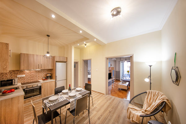 An attractive one bedroom apartment, in a quiet neighborhood, a short walk from  Chalandri, Greece Comfortable Patisia apartment Entire rental unit vacation rental 46918417