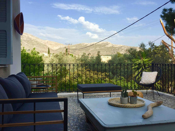 Debating between living like a local close to a quiet beach spot, or living the  Greece Maria's Cottage House Entire rental unit vacation rental 18517016