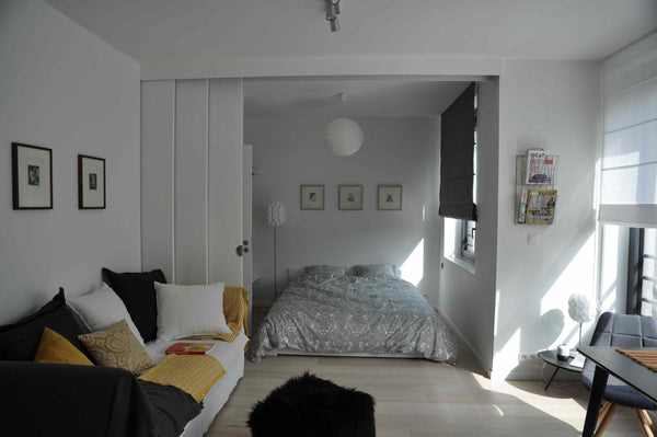 Bright and cosy fully furnished studio. Designed by the famous architect Marc Co Waterloo, Belgium Studio Kabana Brussels Entire rental unit vacation rental 33848634