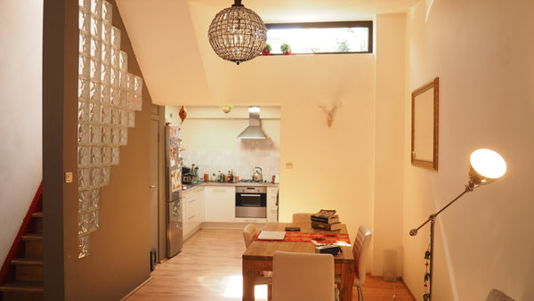 My place is available for couples, singles or business people. <br /><br />It ha Antwerp, Belgium Charming house - 1 bedroom  & sunny roof terrace Entire home vacation rental 15784571