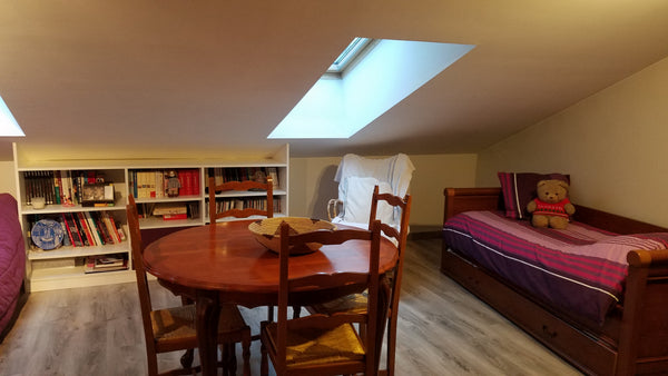 Nous vous proposons une chambre,  type studette, sous pente, dans notre appartem Lyon, France Chambre Studette cosy sous les toits Private room in condo vacation rental 41932968