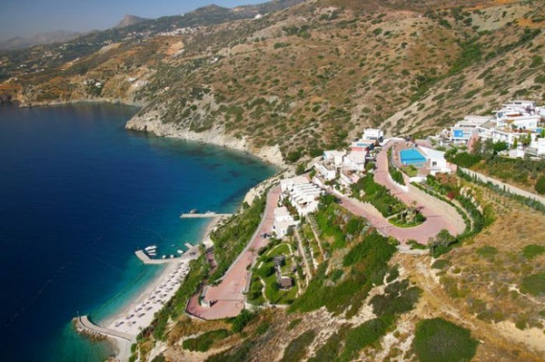 Theseus Beach Village - это элитный жилой комплекс на великолепном острове Крит,  Lilac house in luxury village 