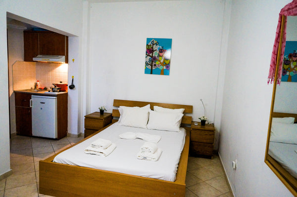 Hygiene standards:Drastic measures have been taken to elevate our cleanliness st Thira, Greece Large room & Kitchen Fira central Private room in home vacation rental 10826497