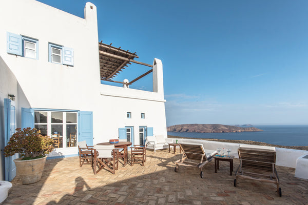 This amazing cycladic villa is located in the secluded area of Tigani in Mykonos London, United Kingdom 