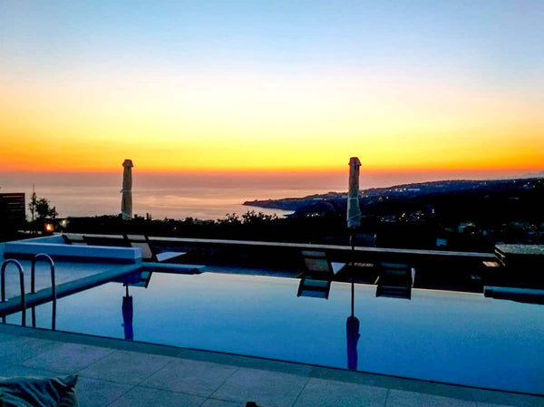 Jasmin luxury Villa built on May 2019<br />★25m2 Private Heated Glass infinity p Sofia, Bulgaria LUX Villa★Prive Heated Glass Pool★Jacuzzi★SeaView Entire villa vacation rental 35939870