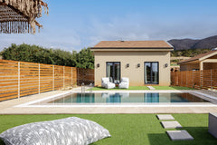 Clever design, ingenious architecture in perfect matrimony with an iconic outdoo Greece Carob Villa I, an Eco-Friendly Hideaway Entire villa vacation rental 52913327